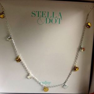 Stella & Dot Sculptural garden necklace